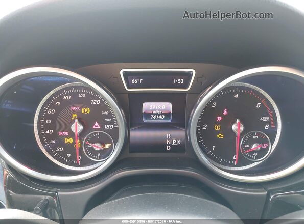 4JGDA0EB5GA677036 2016 MERCEDES-BENZ GLE 300D Gray Widok tylnych siedzeń