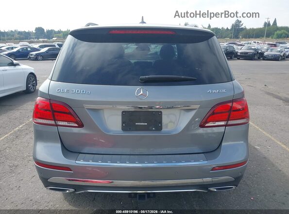 4JGDA0EB5GA677036 2016 MERCEDES-BENZ GLE 300D Gray 