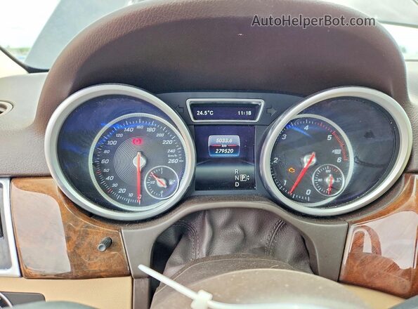 4JGDA2EB5GA666274 2016 MERCEDES-BENZ GLE Синий Вид щитка приборов