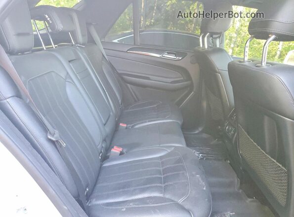 4JGDA2EB9GA761226 2016 MERCEDES-BENZ GLE White Rear interior view
