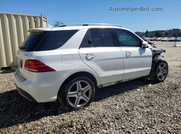 4JGDA5GB4GA660643 2016 MERCEDES-BENZ GLE White Rear right