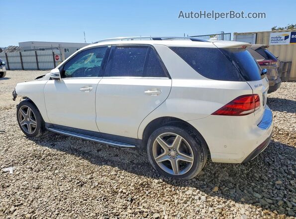 4JGDA5GB4GA660643 2016 MERCEDES-BENZ GLE White Rear left