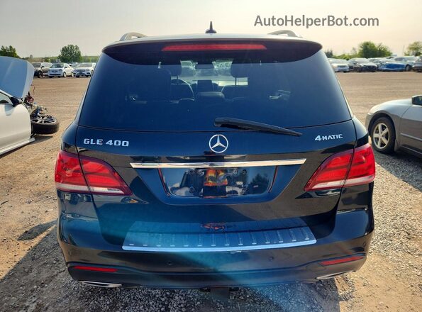 4JGDA5GBXGA636265 2016 MERCEDES-BENZ GLE Black Vista trasera