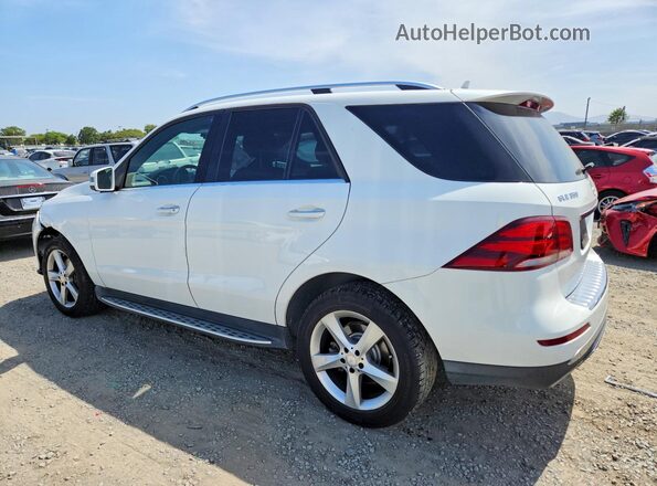 4JGDA5HB0HA850035 2017 MERCEDES-BENZ GLE White Trasero izquierdo