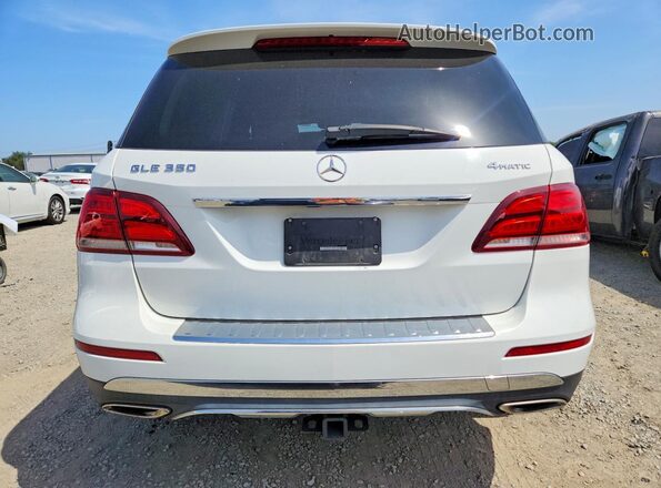 4JGDA5HB0HA850035 2017 MERCEDES-BENZ GLE White Vista trasera