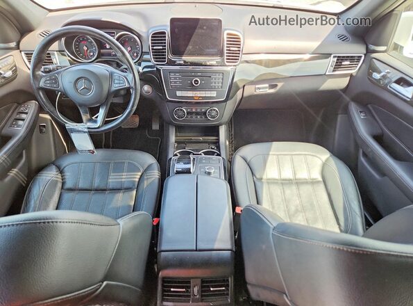 4JGDA5HB0HA850035 2017 MERCEDES-BENZ GLE White Vista del salpicadero