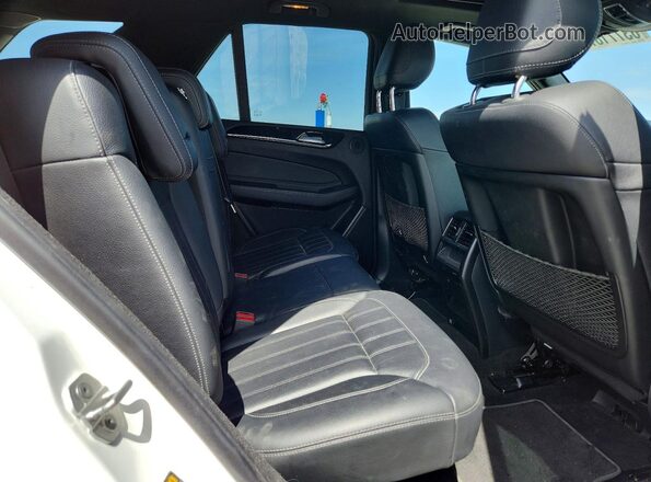 4JGDA5HB0HA850035 2017 MERCEDES-BENZ GLE White Vista interior trasera