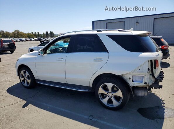 4JGDA5HB0HA877252 2017 MERCEDES-BENZ GLE White Tył lewy