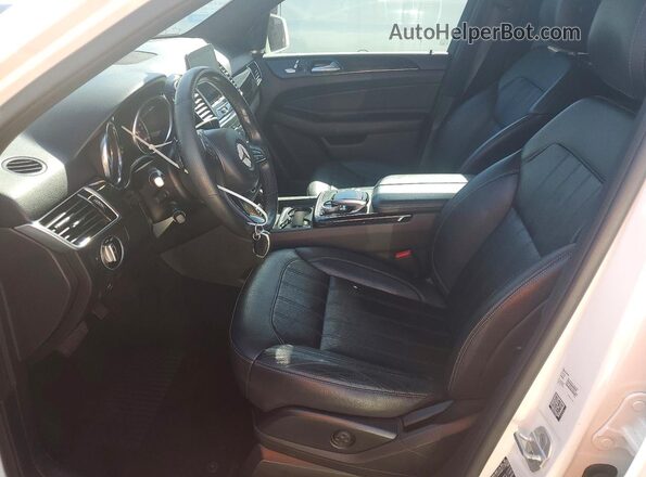 4JGDA5HB0HA908239 2017 MERCEDES-BENZ GLE White Vista interior delantera
