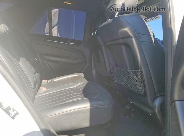 4JGDA5HB0HA908239 2017 MERCEDES-BENZ GLE White Vista interior trasera