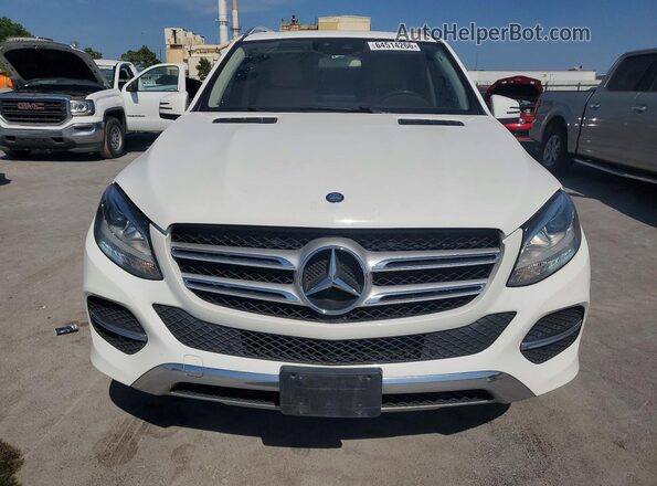4JGDA5HB0HA926207 2017 MERCEDES-BENZ GLE White Front view