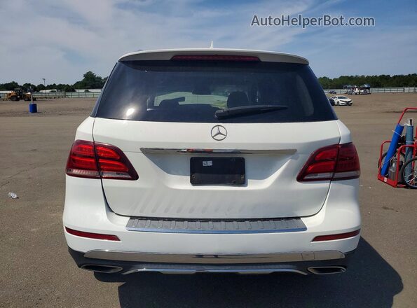 4JGDA5HB1GA630305 2016 MERCEDES-BENZ GLE Белый Вид сзади