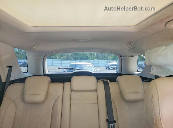 4JGDA5HB1GA630305 2016 MERCEDES-BENZ GLE Белый Вид задних сидений