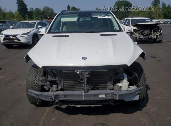 4JGDA5HB1GA695509 2016 MERCEDES-BENZ GLE White Вид спереду