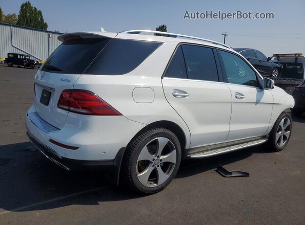 4JGDA5HB1GA695509 2016 MERCEDES-BENZ GLE White Задня права чверть