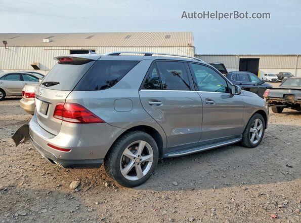 4JGDA5HB1GA745664 2016 MERCEDES-BENZ GLE Серебряный Задняя правая четверть