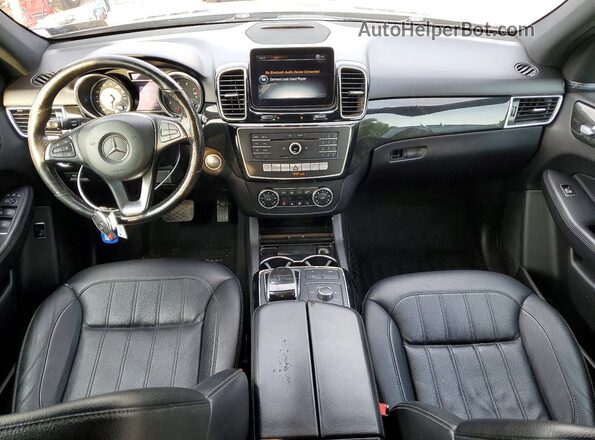 4JGDA5HB1GA745664 2016 MERCEDES-BENZ GLE Серебряный Вид панели приборов