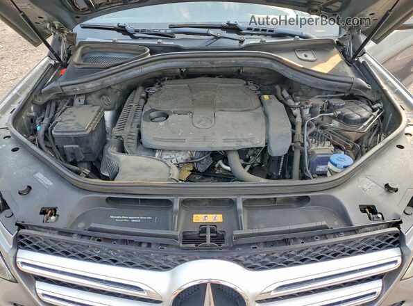 4JGDA5HB1GA745664 2016 MERCEDES-BENZ GLE Серебряный Вид подкапотного пространства