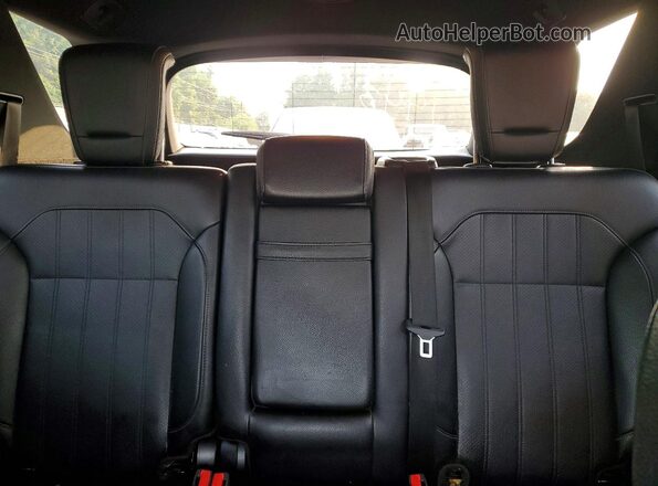 4JGDA5HB1GA745664 2016 MERCEDES-BENZ GLE Серебряный Вид задних сидений