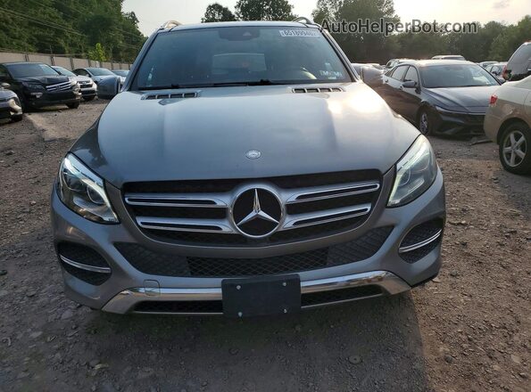 4JGDA5HB1GA745664 2016 MERCEDES-BENZ GLE Серебряный Вид спереди
