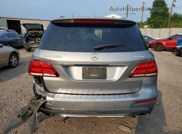 4JGDA5HB1GA745664 2016 MERCEDES-BENZ GLE Серебряный Вид сзади