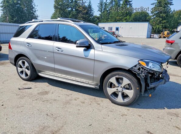 4JGDA5HB1GA763484 2016 MERCEDES-BENZ GLE Silver Առջևի աջ