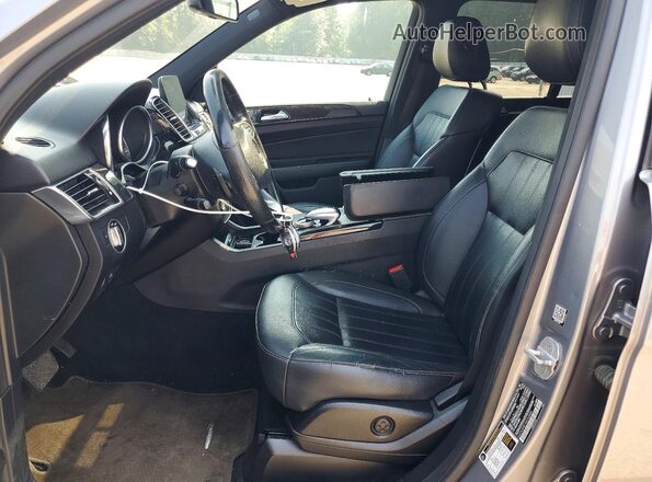 4JGDA5HB1GA763484 2016 MERCEDES-BENZ GLE Silver Սալոնի դիմացի տեսք