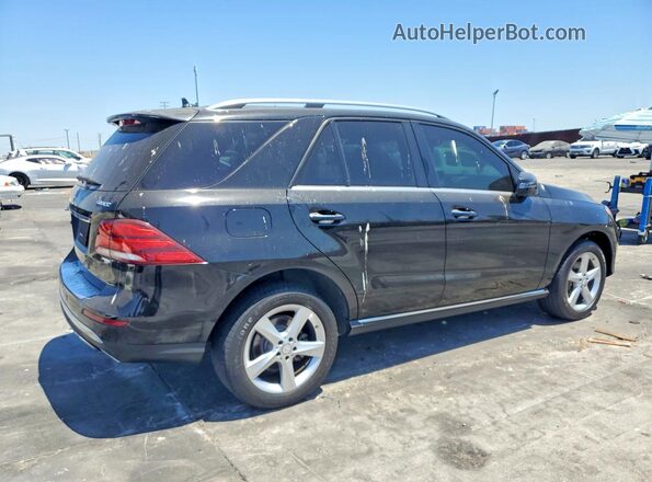 4JGDA5HB1GA809816 2016 MERCEDES-BENZ GLE Черный Задняя правая четверть