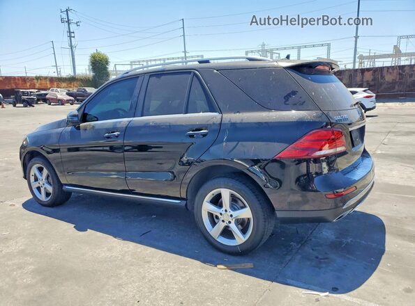 4JGDA5HB1GA809816 2016 MERCEDES-BENZ GLE Черный Задняя левая четверть