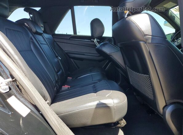 4JGDA5HB1GA809816 2016 MERCEDES-BENZ GLE Черный Вид задних сидений