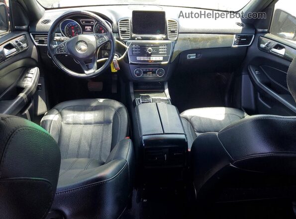 4JGDA5HB1GA809816 2016 MERCEDES-BENZ GLE Черный Вид панели приборов