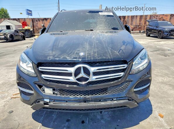 4JGDA5HB1GA809816 2016 MERCEDES-BENZ GLE Черный Вид спереди