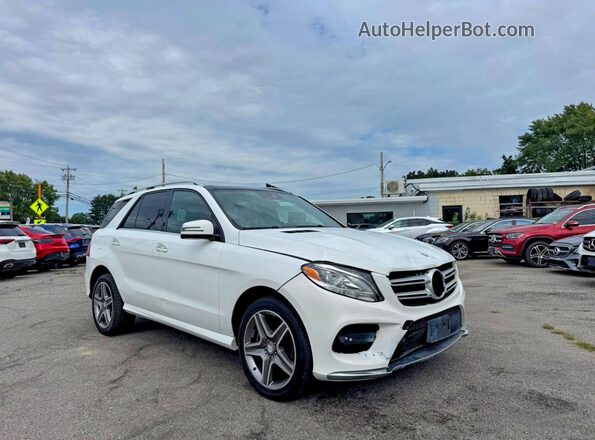 4JGDA5HB1HA856541 2017 MERCEDES-BENZ GLE-CLASS White Հետևի ձախ