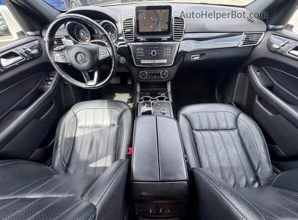 4JGDA5HB1HA856541 2017 MERCEDES-BENZ GLE-CLASS White Հետևի նստատեղերի տեսք