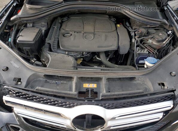 4JGDA5HB1HA887532 2017 MERCEDES-BENZ GLE Black Вид підкапотного простору