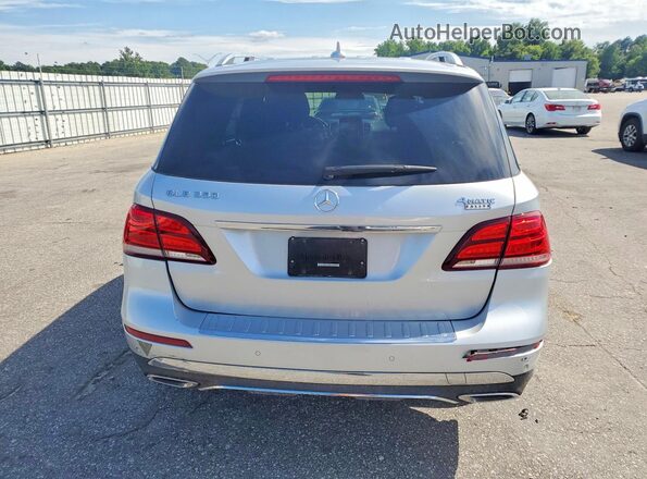 4JGDA5HB1HA912073 2017 MERCEDES-BENZ GLE Silver Rear view