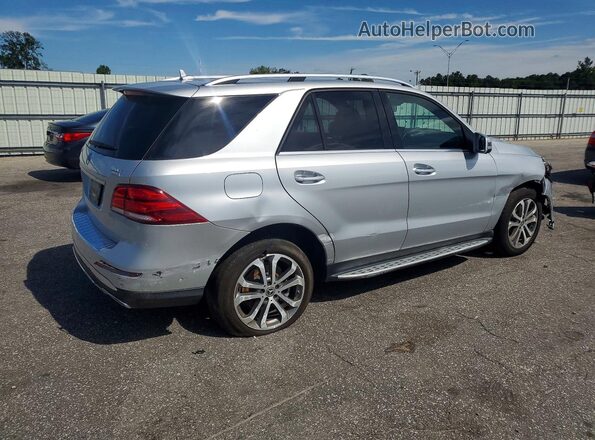 4JGDA5HB1HA912073 2017 MERCEDES-BENZ GLE Silver Rear right