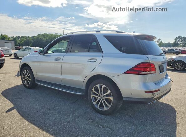 4JGDA5HB1HA912073 2017 MERCEDES-BENZ GLE Silver Rear left