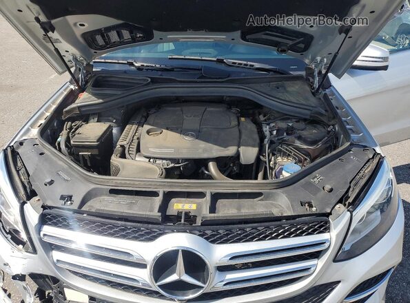 4JGDA5HB1HA912073 2017 MERCEDES-BENZ GLE Silver Engine compartment view