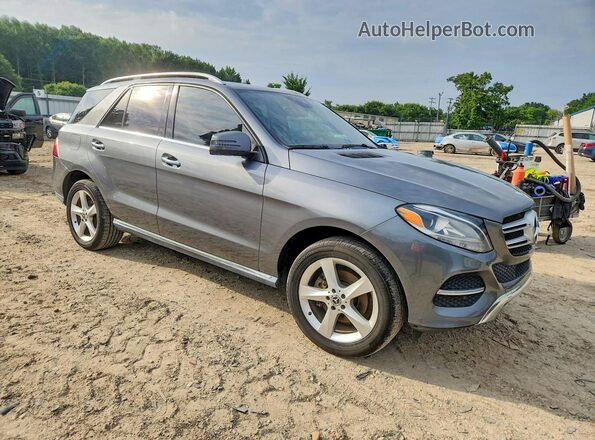 4JGDA5HB1HA932128 2017 MERCEDES-BENZ GLE Серый Передняя правая четверть