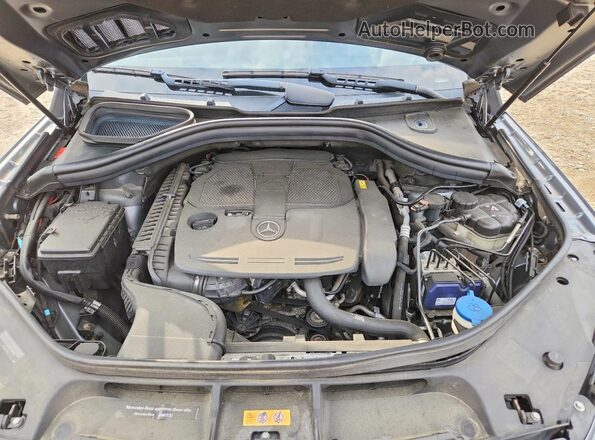 4JGDA5HB1HA932128 2017 MERCEDES-BENZ GLE Серый Вид подкапотного пространства