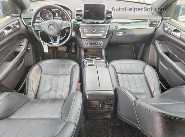 4JGDA5HB1HA932128 2017 MERCEDES-BENZ GLE Серый Вид панели приборов