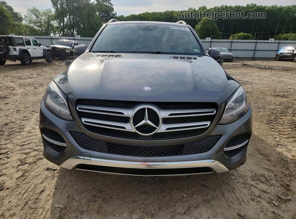 4JGDA5HB1HA932128 2017 MERCEDES-BENZ GLE Серый Вид спереди