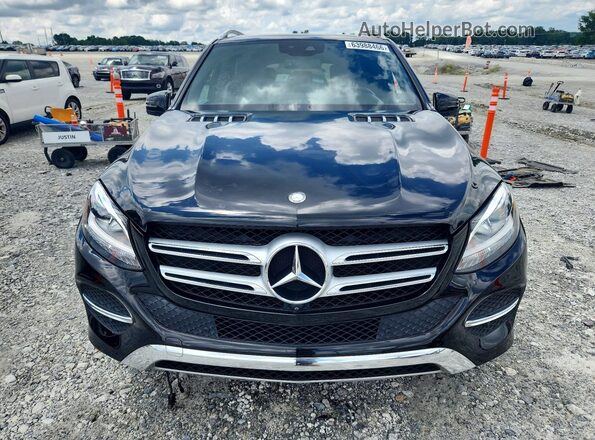 4JGDA5HB2GA693851 2016 MERCEDES-BENZ GLE Black Դիմացի տեսք