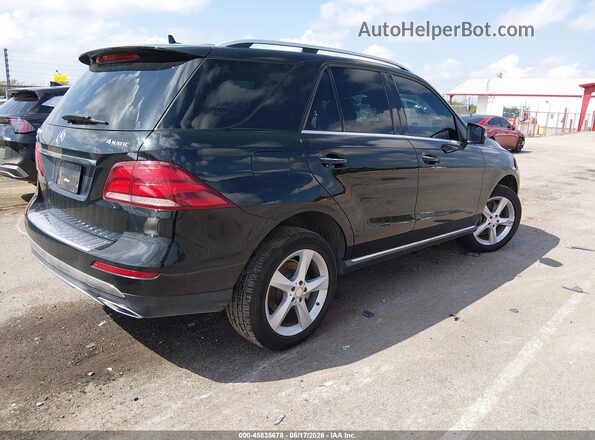 4JGDA5HB2GA740327 2016 MERCEDES-BENZ GLE 350 Black Trasero derecho