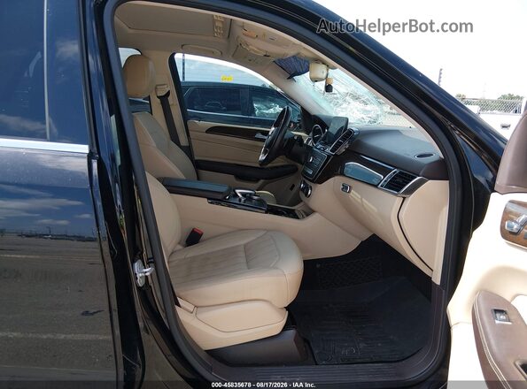 4JGDA5HB2GA740327 2016 MERCEDES-BENZ GLE 350 Black Vista interior delantera