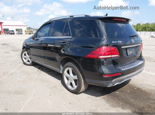 4JGDA5HB2GA740327 2016 MERCEDES-BENZ GLE 350 Black Trasero izquierdo