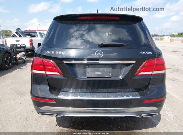 4JGDA5HB2GA740327 2016 MERCEDES-BENZ GLE 350 Black 