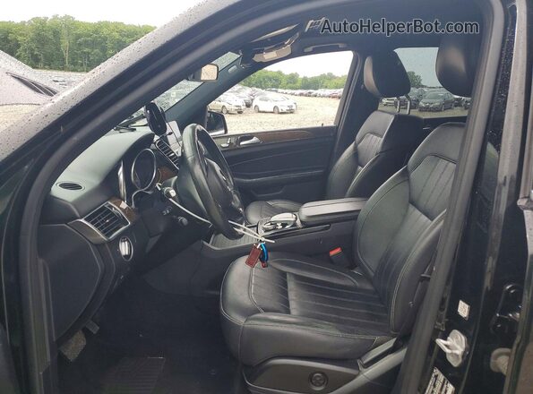 4JGDA5HB2GA756964 2016 MERCEDES-BENZ GLE Black Front interior view