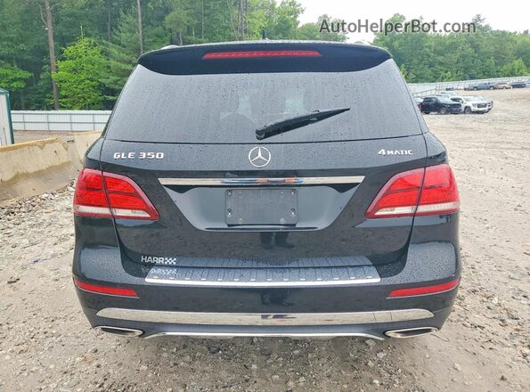4JGDA5HB2GA756964 2016 MERCEDES-BENZ GLE Black Rear view